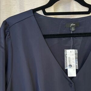 NWT J Crew dress, button down, 18